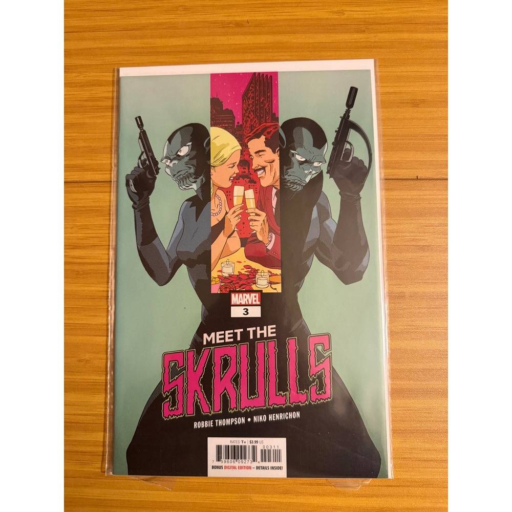 Marvel Meet The Skrulls Comic‎ Book 3 Robbie Thompson Niko Henrichon